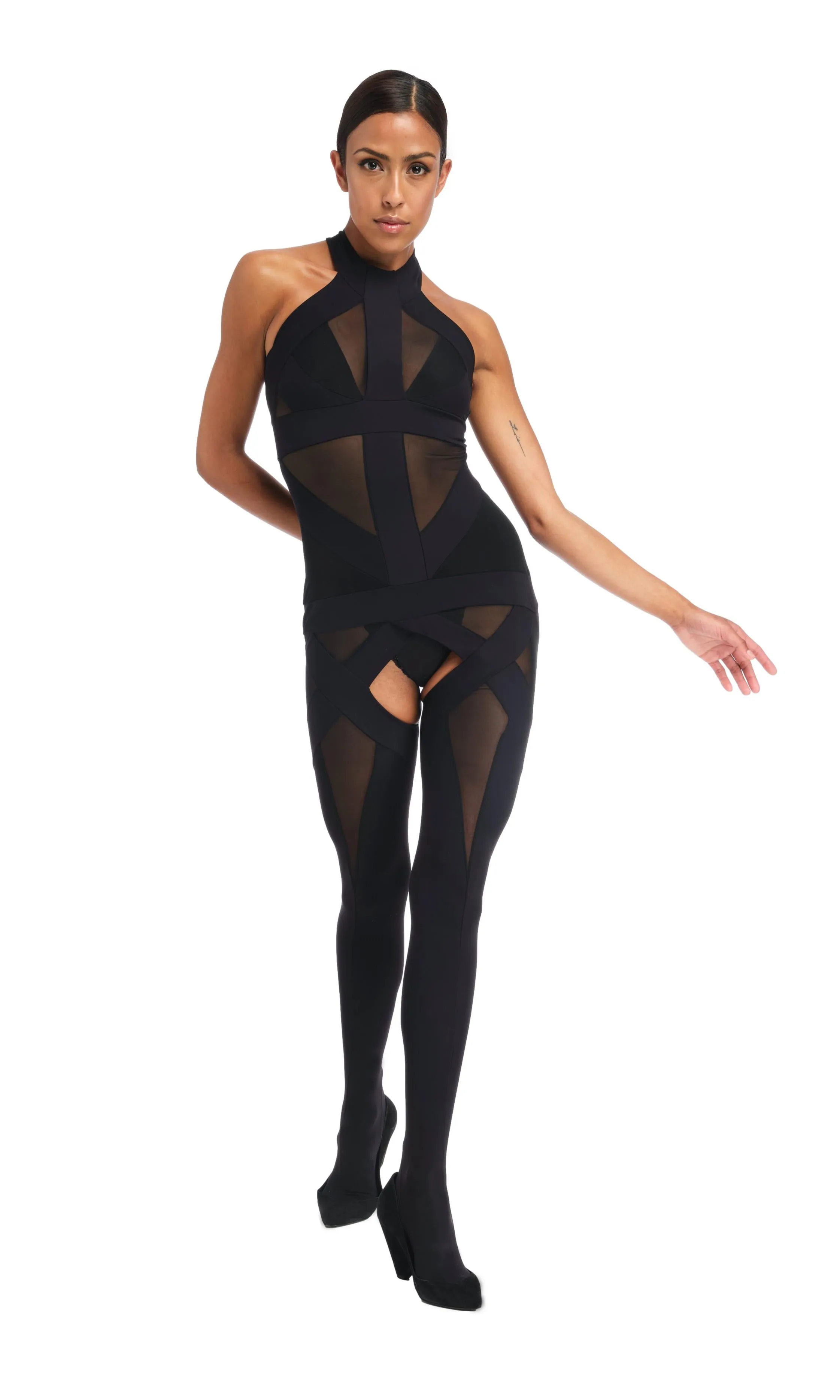 Artemis suspender suit