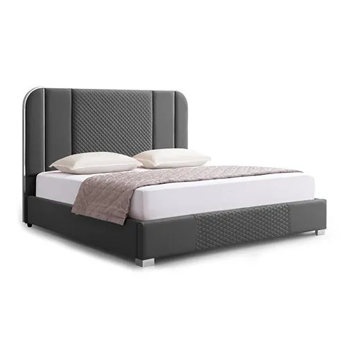 Bedzy Luxe Halcyon Queen Bed Frame Black