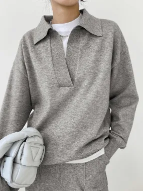 CHICMY- Let's Get Cosy Polo Sweater
