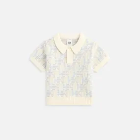 Kith Baby Monogram Tilden Polo - Polar