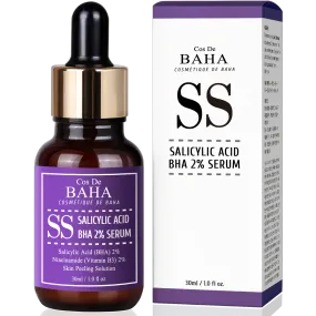 only Salicylic Acid 2% Exfoliant Facial Serum with Niacinamide - BHA for Peel, Acne Spot Treatment, Pore Cleaner, Pore Refining, Resurfacing,   Alcohol Free, 1 Fl Oz (30ml)