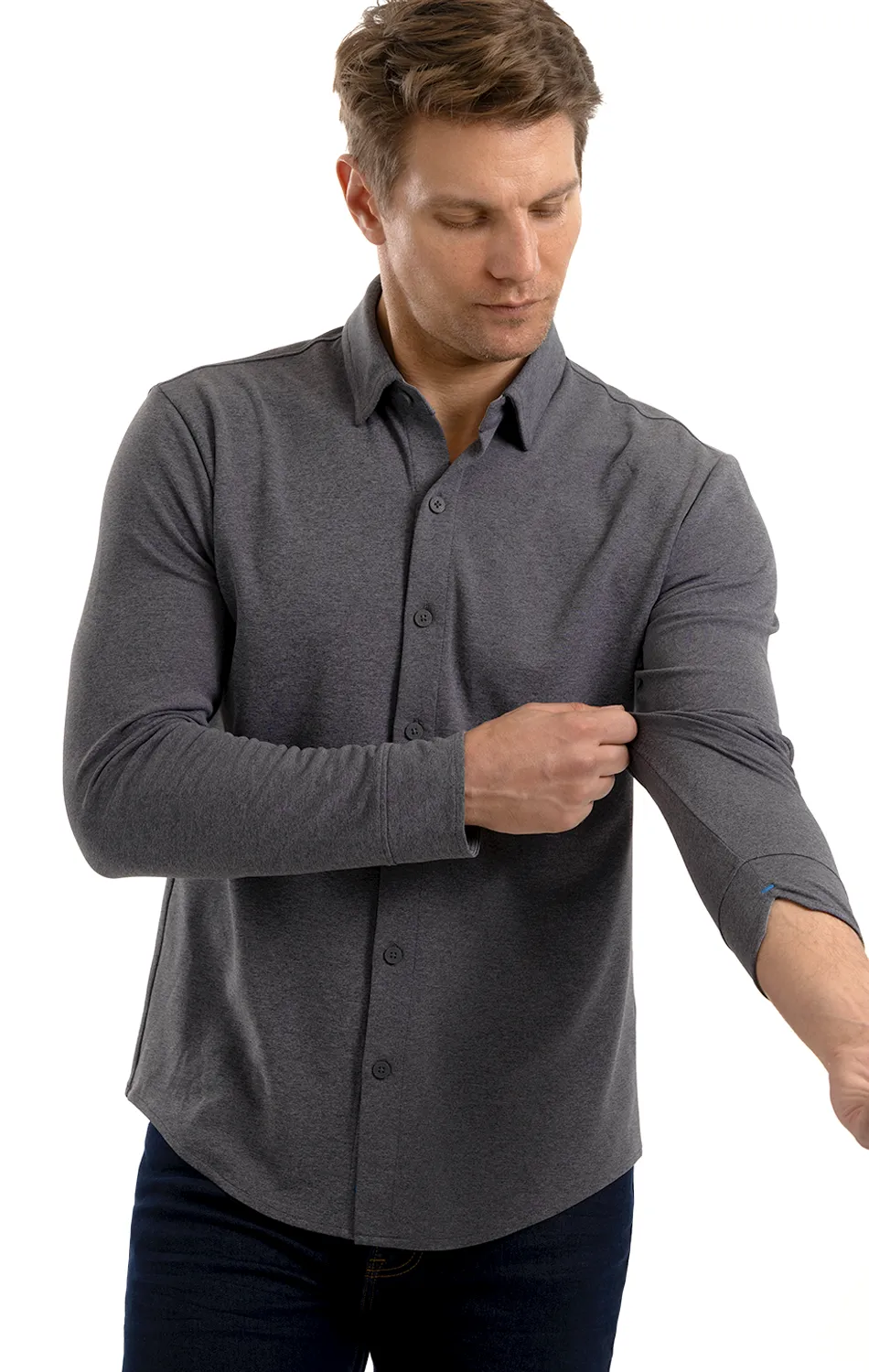 Performance Button Down Polo